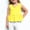 Yellow, variant on SGFCWSX Girls Tank Tops Kids Peplum Ruffle Hem Sleeveless Casual Soft Top Purple Size 2-3 Years