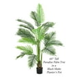 thumbnail image 5 of The Mod Greenhouse 84" Artificial Paradise Palm Tree in Black Matte Planter's Pot, 5 of 5