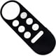 thumbnail image 1 of Injueey Funda protectora de silicona negra para control remoto, sencilla y elegante, para control remoto por voz. Controles remotos, 1 of 5