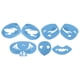 thumbnail image 1 of Plantillas de pintura facial, kit de plantillas de pintura facial, kit de plantillas faciales, plantillas de tatuaje, rendimiento de primer nivel, 1 of 9