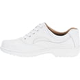 thumbnail image 2 of Women's Nurse Mates Macie Lace Up White Full Grain Leather 8 W, 2 of 6