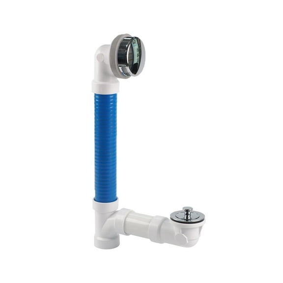Jones Stephens B0F16PZLCP 1-1/2" Tub Drain Kit - Chrome