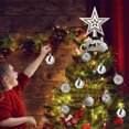 thumbnail image 1 of HWRETIE Christmas Ornament Set for Tree,Electroplated Plastic Painted Christmas Pendant Christmas Tree Decoration Gifts Home Doecor, 1 of 7