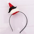 thumbnail image 4 of Paquete de 2 diademas navideñas, diademas con gorro de Papá Noel con astas de reno para fiestas navideñas (estilo 3) Sailing Electrónica, 4 of 5