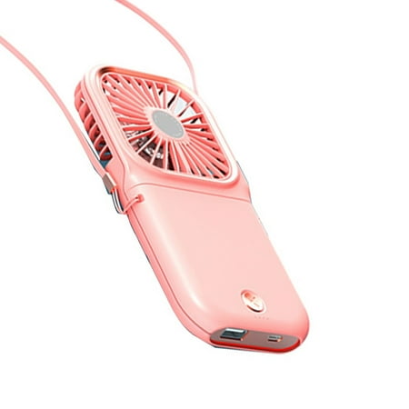 

Fan Hand Held Portable Folding Usb Rechargeable with Power Bank Desk Fan