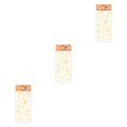 thumbnail image 3 of Guardurnaity 3 hojas de pegatinas para álbum de recortes, calcomanías estéticas decorativas autoadhesivas, embalaje de regalo, letras, Type1 NO1, 3 of 6