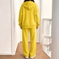 thumbnail image 7 of Women Zip Up Hoodie Jogger Pants Casual Tracksuit Outfit Set XL, 7 of 7