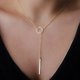 thumbnail image 1 of Collar con colgante de palo redondo minimalista Casa Fiesta para mujer, 1 of 4