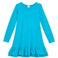 thumbnail image 5 of Soft Cotton A-Line Ruffle Hem Dress, 5 of 8