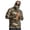 Brown_005, variant on Domuza Hooded Sun Shirts for Men UPF 50+ Fishing Blouses Long Sleeve UV Rash Guard Cooling Lightweight Hoodies with Mask Royal Blue 3XL