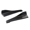 thumbnail image 3 of 2PC Car Rear Lip Rocker Bumper Spoiler Wrap Angle Splitters Body Side Skirts Kit, 3 of 5