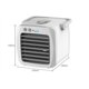 thumbnail image 2 of Enfriador de aire Mini aire acondicionado portátil de escritorio Pequeño ventilador de aire acondicionado Enfriador de aire personal con tanque, 13 * 13 cm,Blanco, 2 of 4
