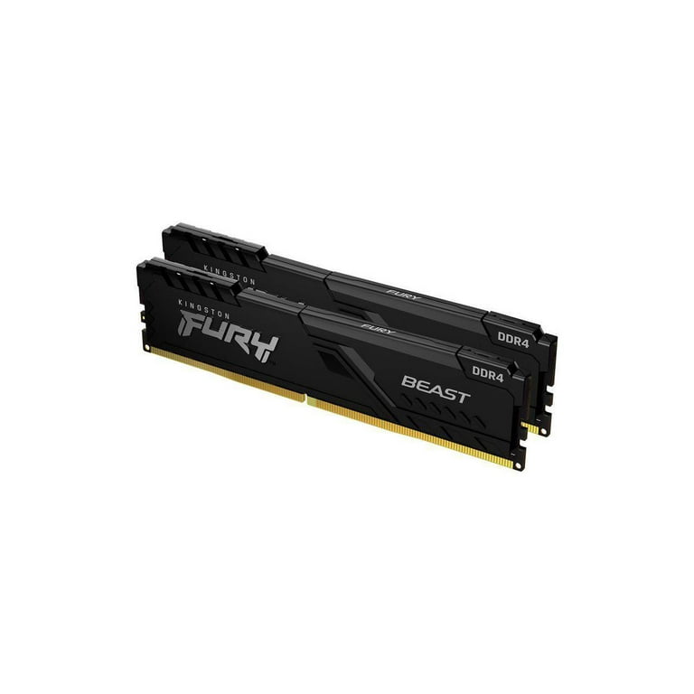 16GB 3200MHz DDR4 CL16 DIMM (Kit of 2) Fury Beast Black