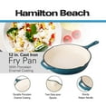 thumbnail image 2 of Hamilton Beach 18.11 x 12.01 x 2.36 in Nonstick Cast Iron Frying Pan, 2 of 8