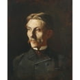 thumbnail image 3 of Peter Alfred Schou 12x14 Black Modern Framed Museum Art Print Titled - Portrait of Deputy Consul Vilhelm Greibe (1887-88), 3 of 5