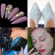 thumbnail image 2 of Nail Rhinestones Kit, Nail Art Decorations Flat AB Rhinestones Kit DIY Crafts Gemstones for Nail, Shoes, Clothes, Jewels (600 Blue Diamonds + 2500 Fla, 2 of 4