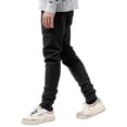 thumbnail image 3 of Ma Croix Men's Slim Fit Joggers, Up to 2XL, 3 of 5