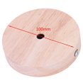 thumbnail image 3 of 2X Lamp Base Concise Style Modern Ceiling Plate Wooden Ceiling Holder E27 Lamp Fitting Chandelier Base, 3 of 5