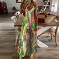 thumbnail image 3 of Easter Bunnies Rabbits Sleeveless Dress Woman Fashion Long Dresses Women's Summer Suit Dress Summer 2025 Women, 3 of 7