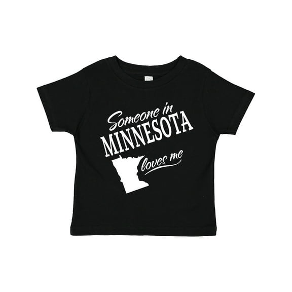 Inktastic Someone in Minnesota Loves Me Boys or Girls Toddler T-Shirt