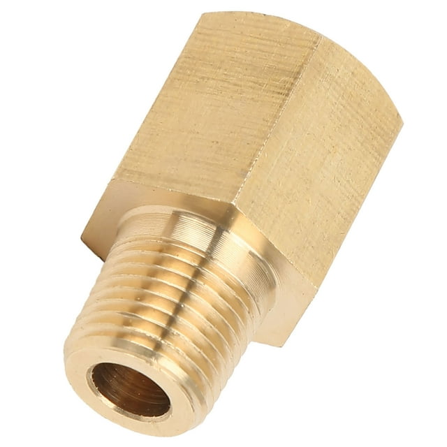 Adaptador de medidor de presión de aceite, coche 1/8 NPT a conector NPT de presión de aceite elaborado por expertos