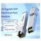 thumbnail image 2 of Módulo Transceptor Ethernet SFP+ A RJ45 CAT.6a de 10 G y 30 M para Conmutador Óptico Ethernet, 2 of 6
