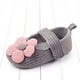 thumbnail image 4 of Puntoco Sandalias De Verano Para Bebés,(6-12 Meses) Verano Nuevo Bebé Lindo Tejido Flor Lana Zapatos De Tela Antideslizante Bebé Niño Zapatos Bebé Niño Zapatos Gris 12, 4 of 7