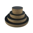 thumbnail image 4 of Plastic Sheet Cork Flowerpot Mat, Cork Plastic Sheet, Plastic Cork Mat Diameter 20CM With Cushion, 3 Pieces, 4 of 8