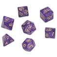 thumbnail image 4 of Juego de Dados DND Dados de Poliedro de Números Dorados de Varios Lados para Juegos de Mesa Interactivos de Mazmorras y Dragones Suministros Escolares ANGGREK Otros, 4 of 8
