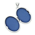thumbnail image 2 of 925 Sterling Silver Rhodium-Plated 21x16mm Oval Tree Locket, 2 of 7