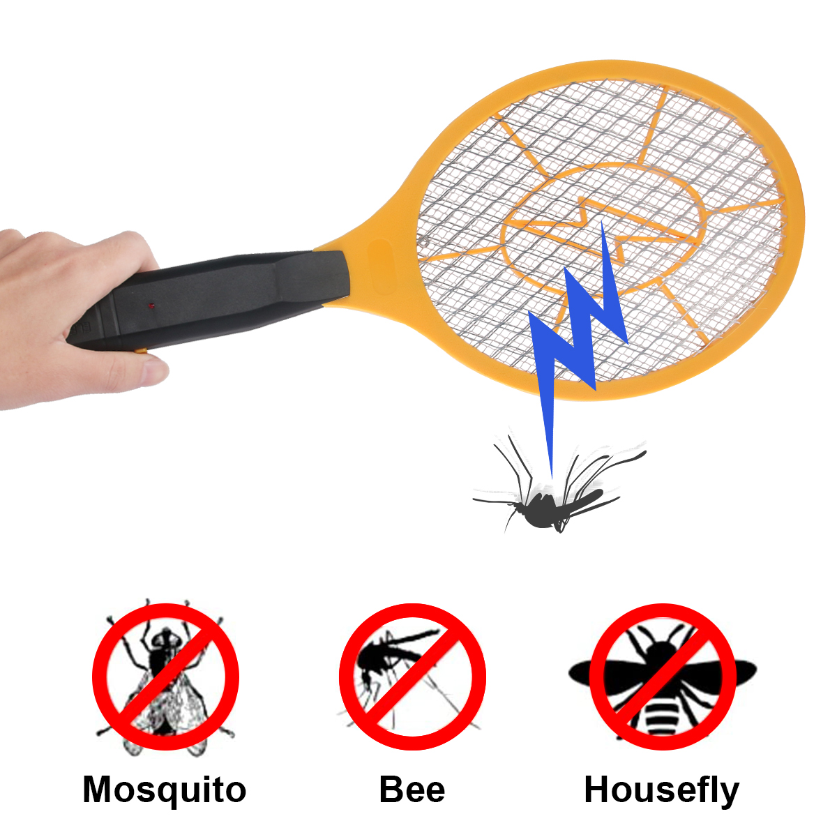 Gamexcel 2-Pack Electric Fly Swatter, 3000V Bug Zapper photo 4
