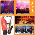 thumbnail image 4 of Saxofón Muslady saxofón tenor si bemol negro lacado saxo con estuche de instrumentos boquilla correa de cuello de caña cepillo de paño de limpieza para músicos principiantes Maboto Saxofón, 4 of 6
