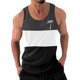 thumbnail image 1 of Hombres Casual Moda Patchwork Impresión Pullover Cuello Redondo Deportes Tanque, 1 of 3