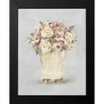 thumbnail image 2 of Blum, Cheri 15x18 Black Modern Framed Museum Art Print Titled - Parlor Roses I Sage, 2 of 5