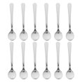thumbnail image 1 of 12pcs Stainless Steel Espresso Spoons Mini Teaspoons Cute Little Scoops For Coffee Tea Sugar Dessert Cake Ice Cream Cappuccino, 1 of 5