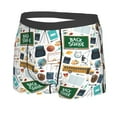 thumbnail image 5 of Goofa Back To School A Printed Men's Boxer Briefs Underwear, Moisture-Wicking Underwear, Trunk,Soft and Breathable Cotton Underwear-Large, 5 of 9