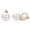 Gold, variant on Airokiy Fake Pearl Clip On Earrings For Women Silver Non Pierced Platinum Plated Earrings Hypoallergenic Silver Clips Trendy Wedding Jewelry for Women