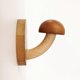 thumbnail image 1 of Wooden Mushroom Wall Hook Coat Hanger Nordic Style Home Entryway Door Back Storage Hook - Blue Adhes, 1 of 5