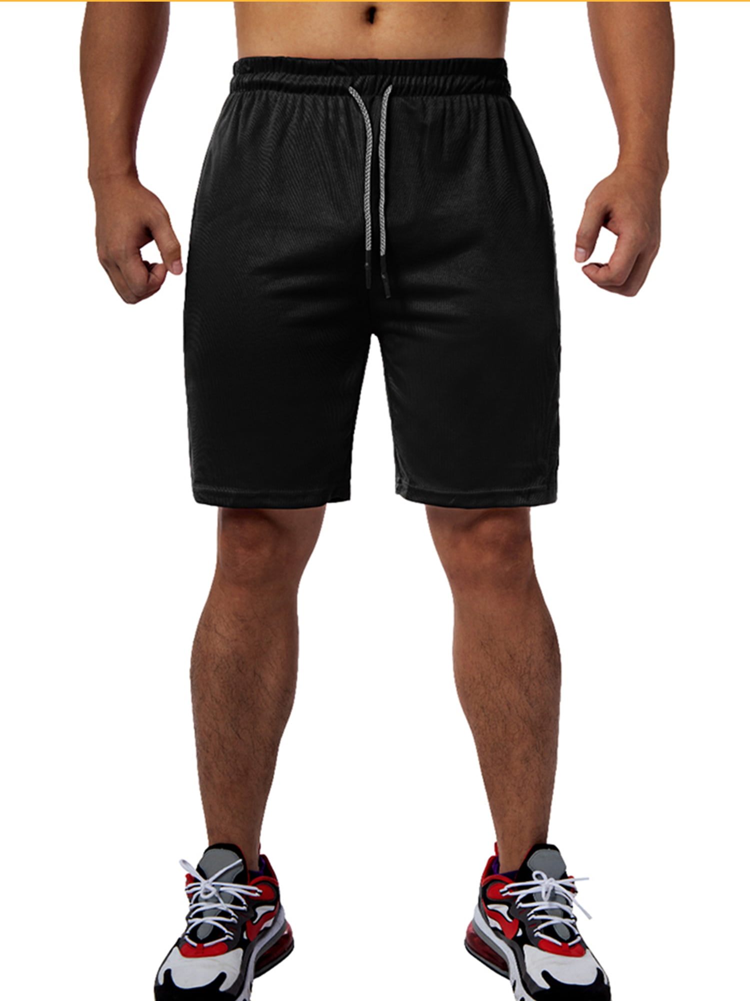 Basketball Gym X31 Sports Mens Athletic Shorts with Zipper Pockets for Running