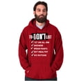 thumbnail image 5 of Funny Lazy Life To Don't List Hoodie Sweatshirt Women Men Brisco Brands M, 5 of 6