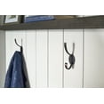 thumbnail image 4 of Elements YD55-587DBAC Double Wall Mount Decorative Hook, Brushed Oil Rubbed Bronze, 4 of 4