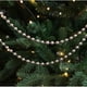 thumbnail image 5 of Adornos navideños de cuentas de plástico transparente | Adornos colgantes de 6 x 6 cm para decorar el hogar en Navidad | Colgantes artesanales con hilo de yute, 5 of 5