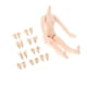thumbnail image 1 of Muñeca 1/6 Hugo Piezas desnudas femeninas pares de manos Cosplay DIY piel blanca, 1 of 8