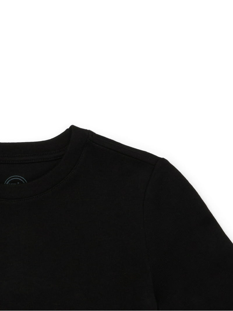 【WONDER WONDER】Chad printed boxy long sleeve T-shirt Wonder Nation Boys Long Sleeve Heavyweight Boxy T-Shirt, 3