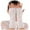 White, variant on Gloves for Women Men Women Knitted Arm Fingerless Keep Warm Winter Gloves Soft Warm Mitten Hot Pink One Size