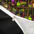 thumbnail image 4 of Homewish Skull Skeleton Duvet Cover Queen,Vintage Bookshelf Queen Bedding,Halloween Comforter Cover,Black Reversible,3-Piece,1 Duvet Cover and 2 Pillowcases, 4 of 6