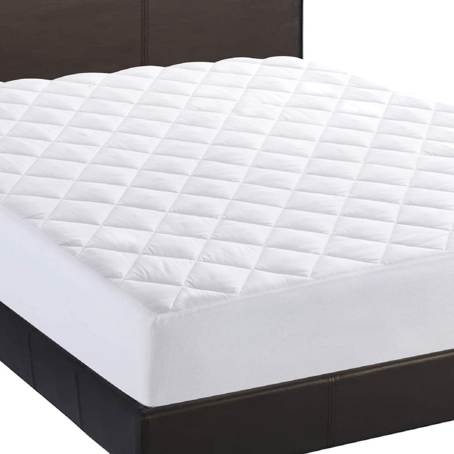 Extra Deep Quilted Mattress Protector Fitted Bed Cover All Sizes 