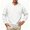 White, variant on Zylanna Men's Big & Tall Long Sleeve Sweatshirt, V-Neck Solid Color Fall and Winter Loose Fit Casual Pullover Tops for Daily Wear Navy