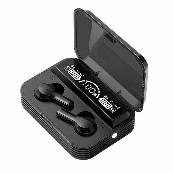 Écouteurs Sans Fil R1 Bluetooth 5.0 Écouteurs Tactiles Écouteurs Sport avec Affichage LED dans le Boîtier de Charge