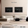 thumbnail image 4 of Elephant Stock Brand New Black Car Wall Art - Horizontal Canvas Wall Art - Living Room Wall Decor - Transportation Canvas - Black And Gray Decor - 48" x 32", 4 of 8